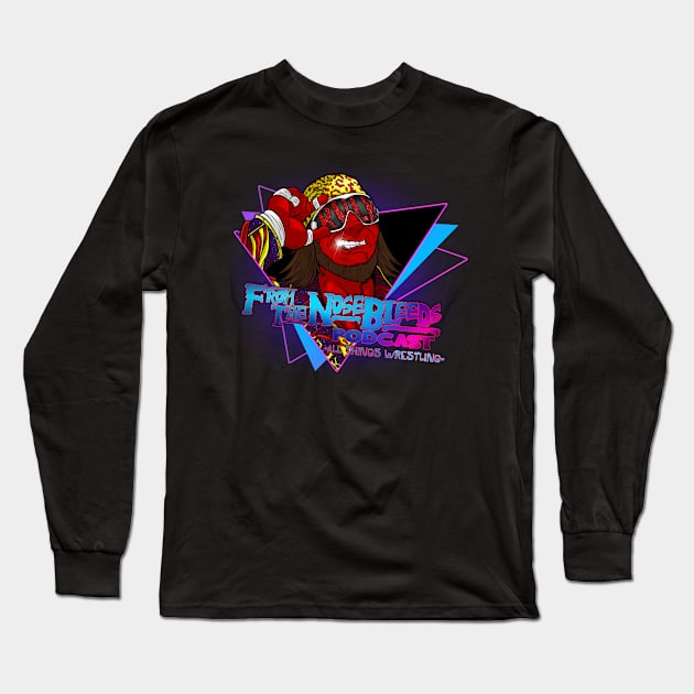 RULKBUSTER MACHO RULK FTN PODCAST Long Sleeve T-Shirt by RMFD ART